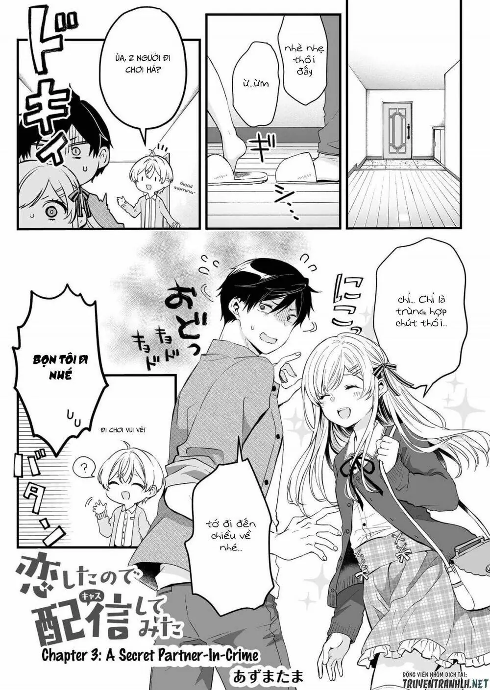 Koi Shita No De, Haishin Shite Mita Chapter 3 - Trang 4