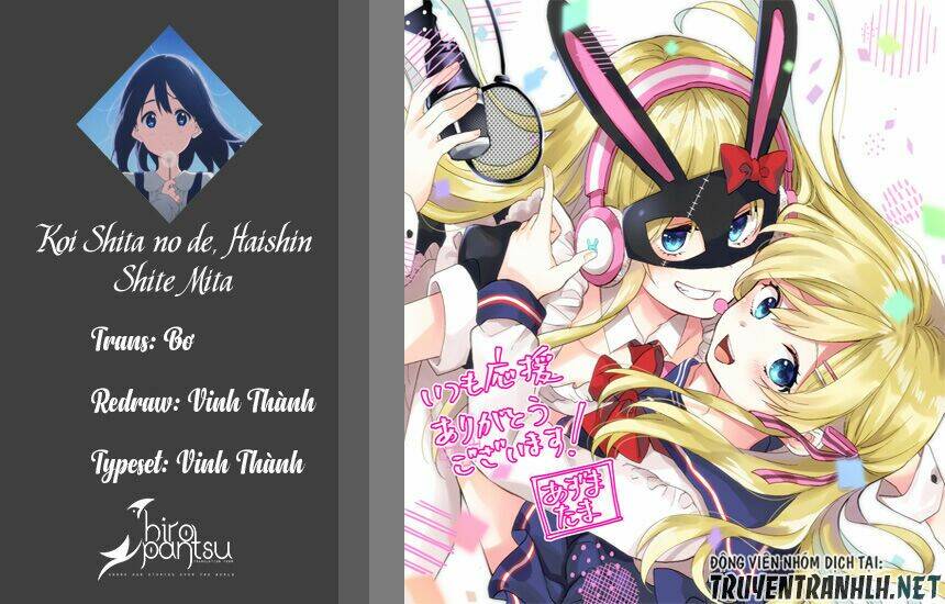 Koi Shita No De, Haishin Shite Mita Chapter 37 - Trang 2