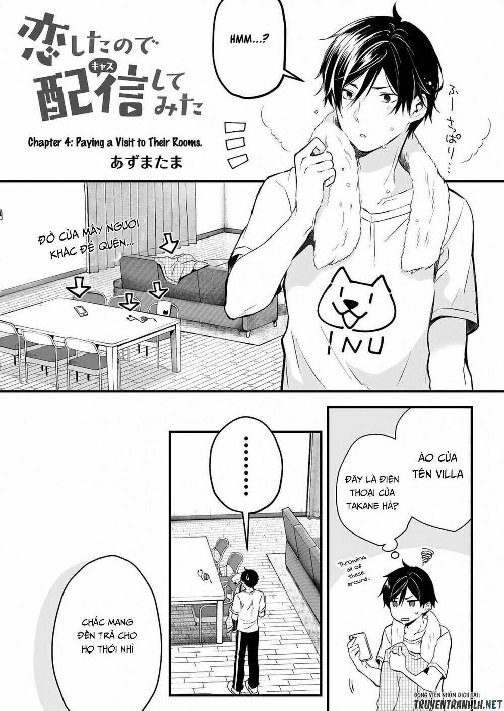 Koi Shita No De, Haishin Shite Mita Chapter 4 - Trang 5