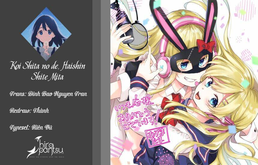 Koi Shita No De, Haishin Shite Mita Chapter 42 - Trang 2