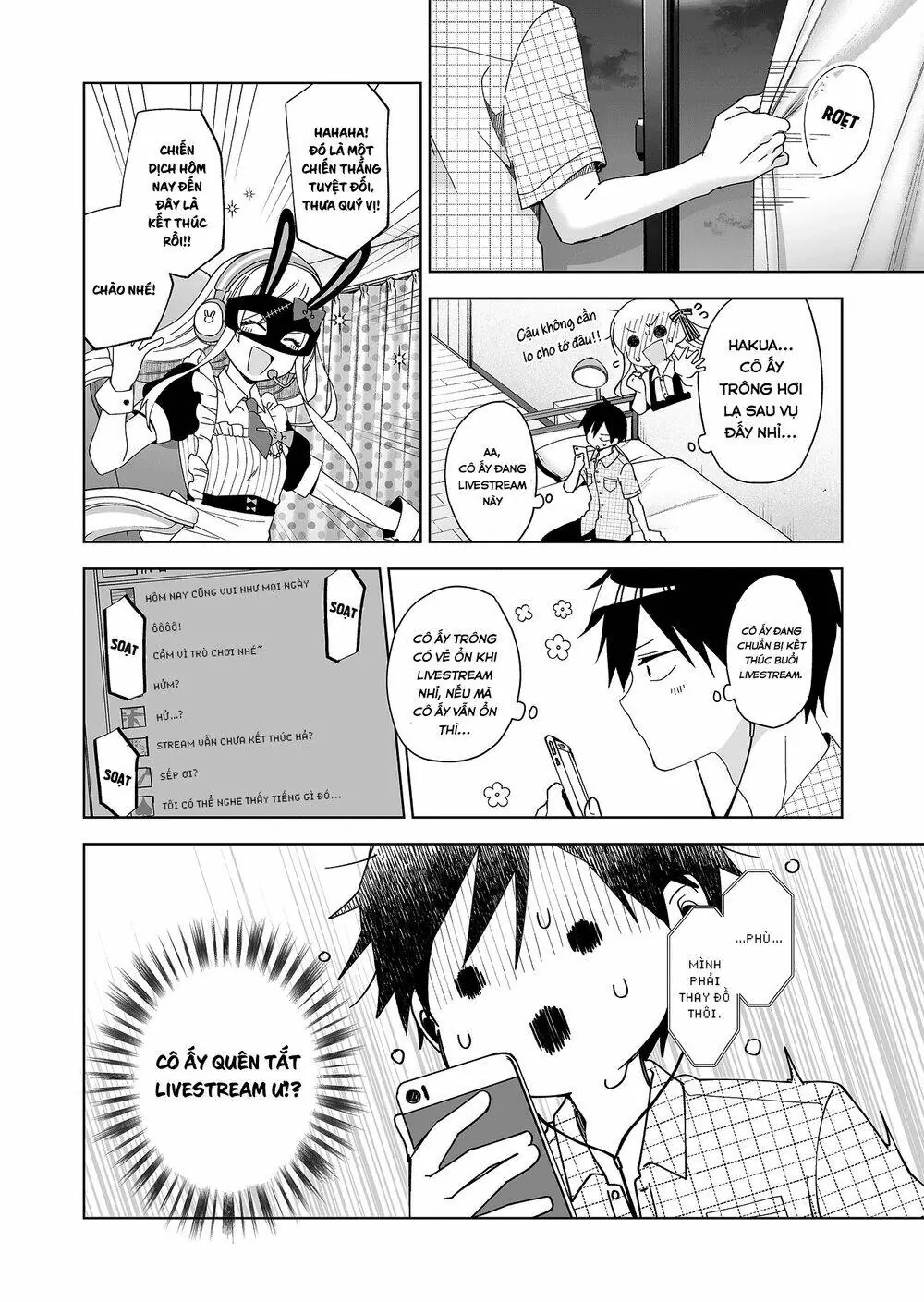 Koi Shita No De, Haishin Shite Mita Chapter 43 - Trang 14