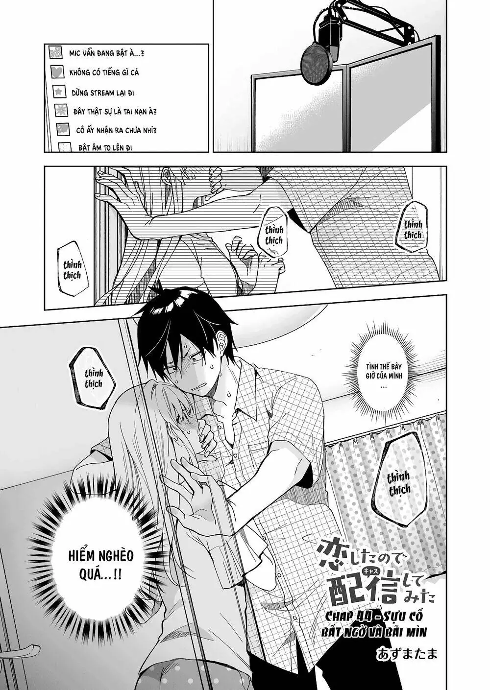 Koi Shita No De, Haishin Shite Mita Chapter 44 - Trang 3