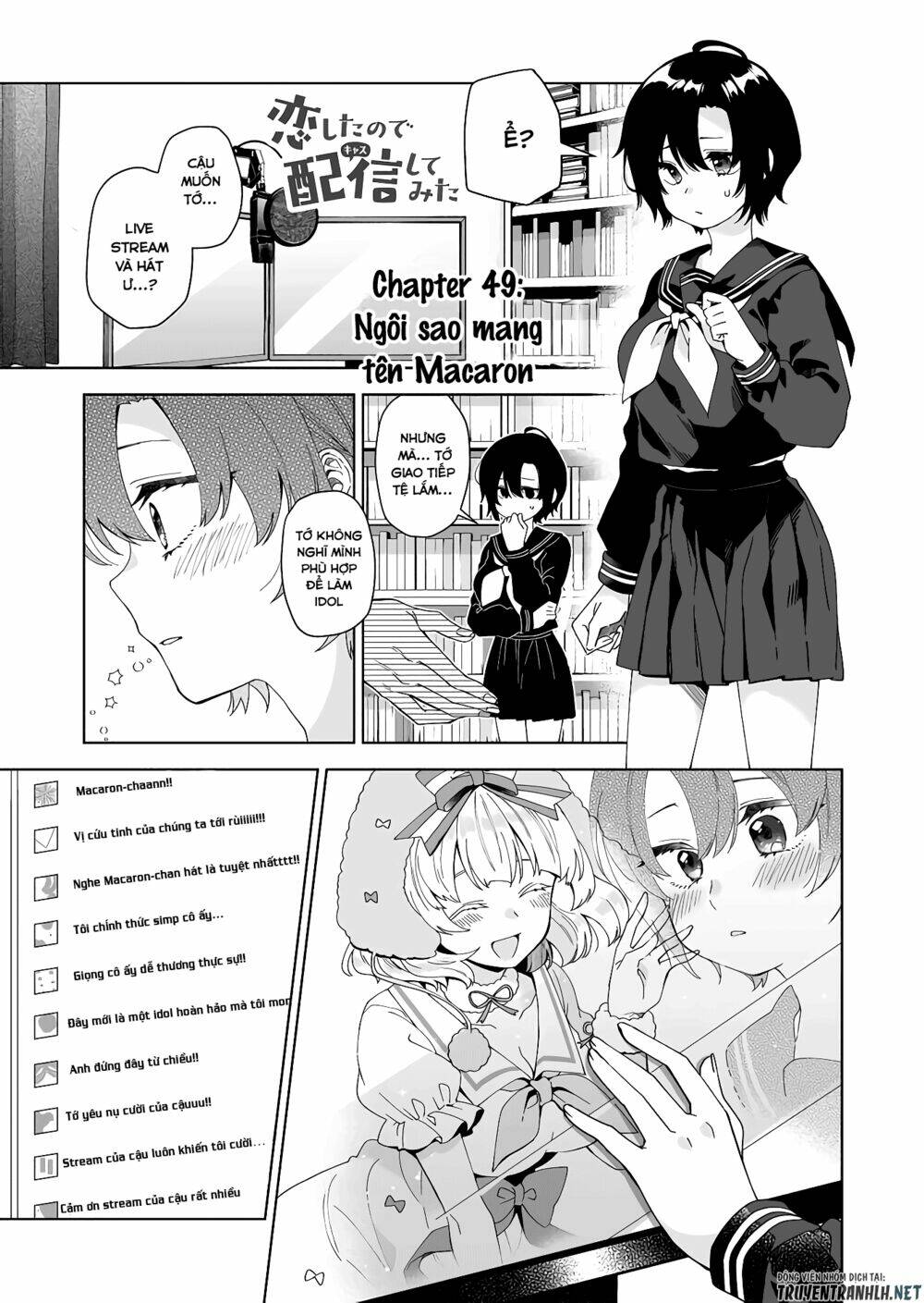 Koi Shita No De, Haishin Shite Mita Chapter 49 - Trang 3