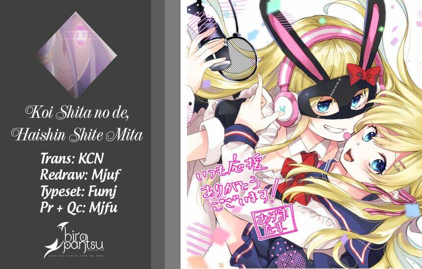Koi Shita No De, Haishin Shite Mita Chapter 52 - Trang 18