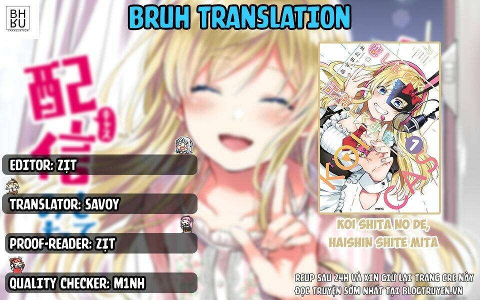 Koi Shita No De, Haishin Shite Mita Chapter 68 - Trang 3