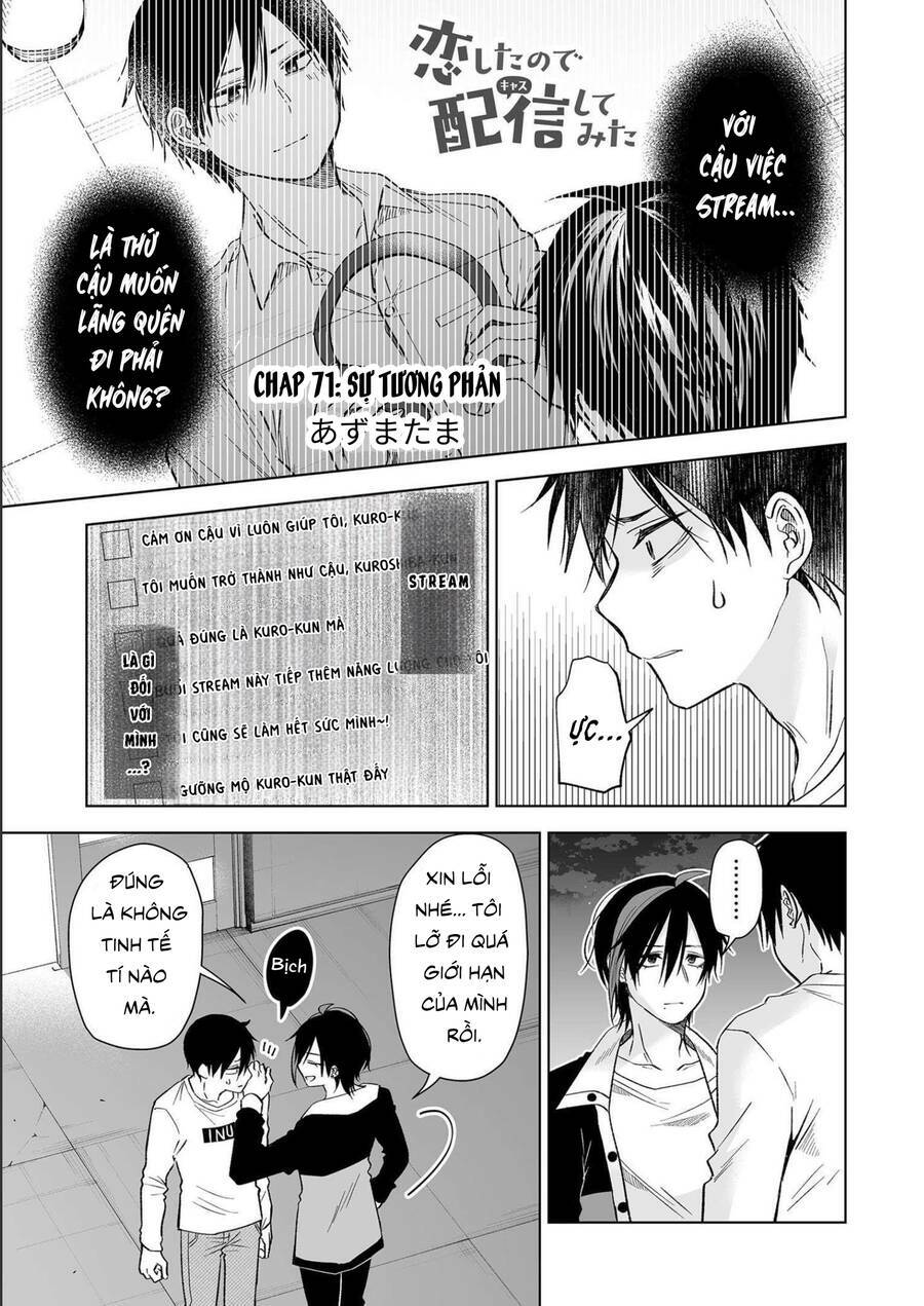 Koi Shita No De, Haishin Shite Mita Chapter 71 - Trang 4