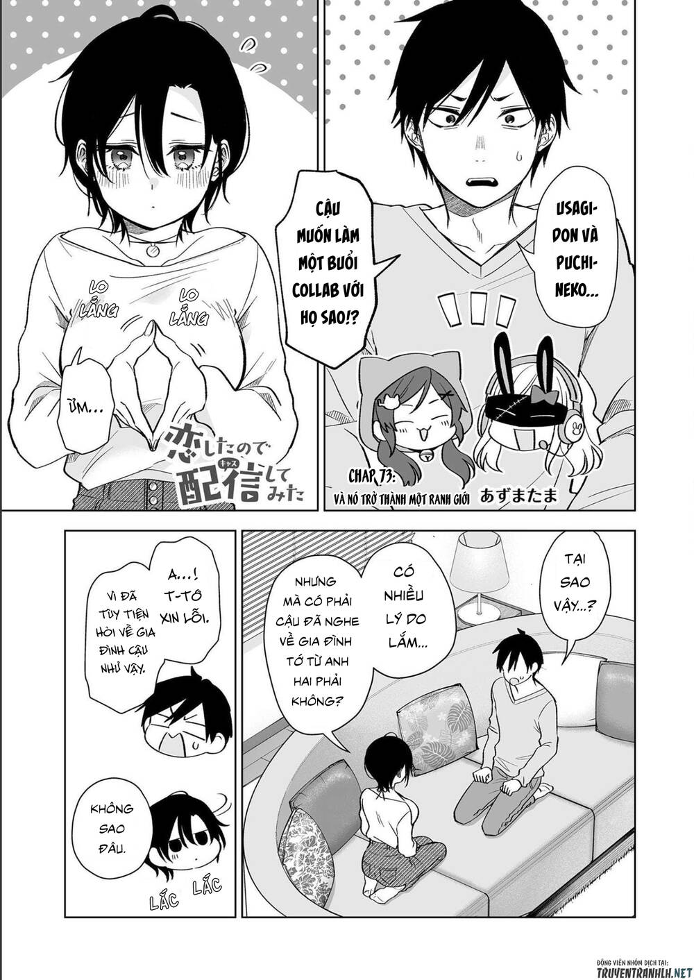 Koi Shita No De, Haishin Shite Mita Chapter 73 - Trang 3