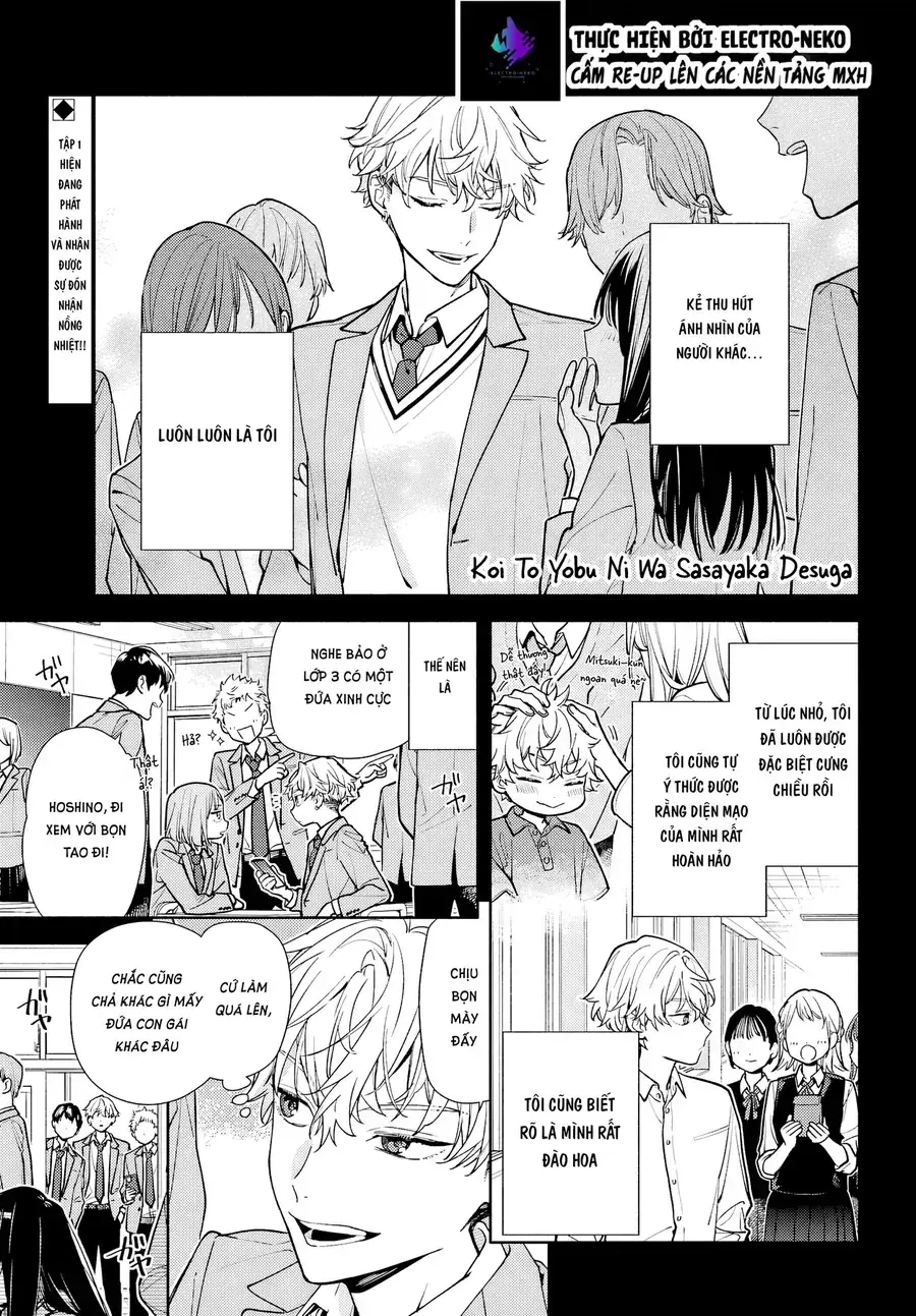 Koi To Yobu Ni Wa Sasayaka Desuga Chapter 6 - Trang 4