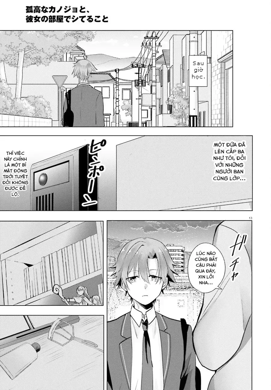 Kokou Na Kanojo To, Kanojo No Heya De Shiteru Koto Chapter 1 - Trang 12