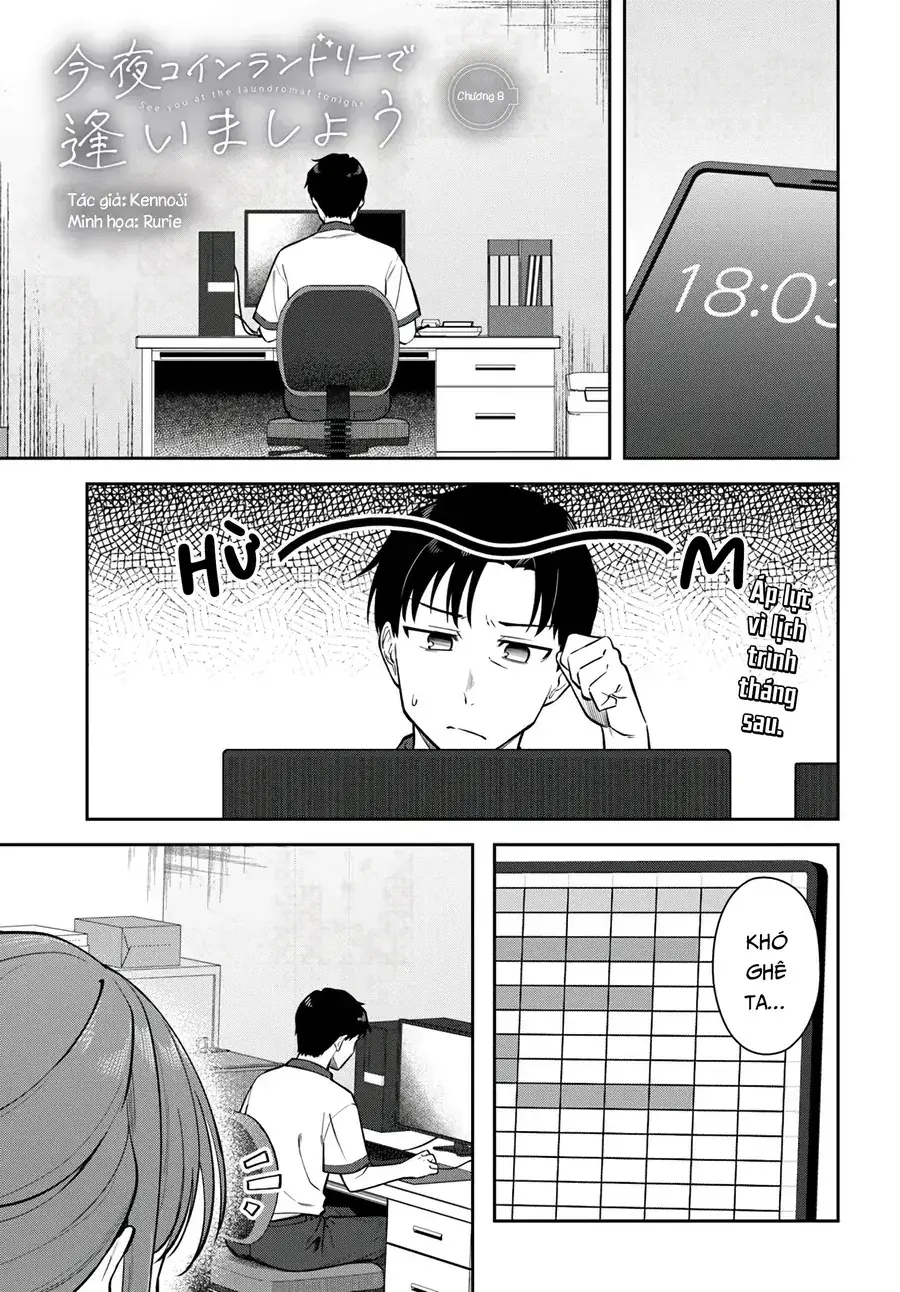 Kon'ya Coin Laundry De Aimashou Chapter 8 - Trang 4