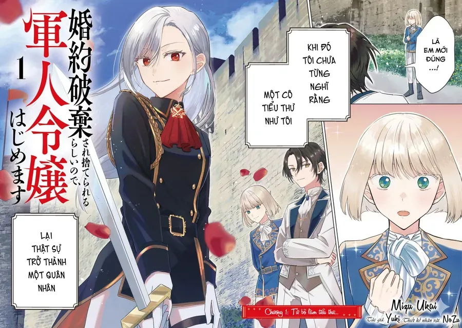 Konyaku Haki Sare Suterare Rurashii Node, Gunjin Reijou Hajimemasu Chapter 1 - Trang 6