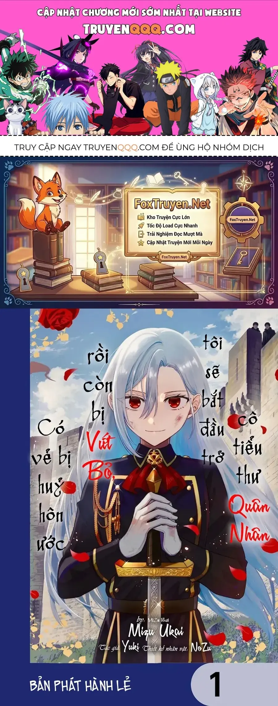 Konyaku Haki Sare Suterare Rurashii Node, Gunjin Reijou Hajimemasu Chapter 2 - Trang 2