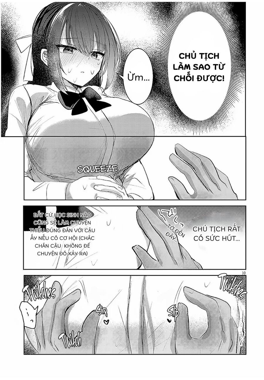 Kotowarenai Kaichou Wa Tomoe-Kun Ni Dake Shite Agetai Chapter 1 - Trang 10