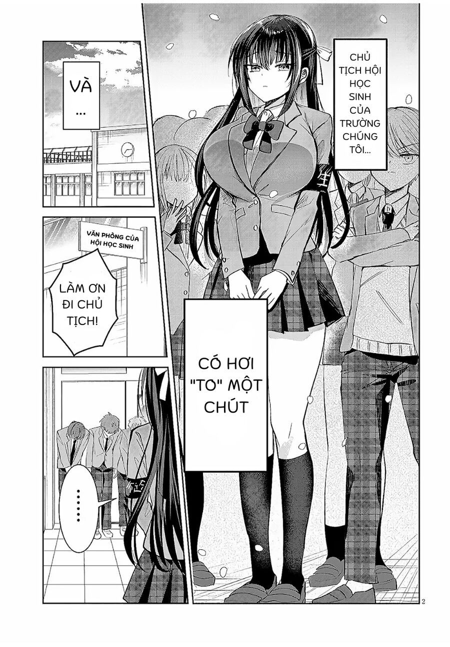 Kotowarenai Kaichou Wa Tomoe-Kun Ni Dake Shite Agetai Chapter 1 - Trang 2