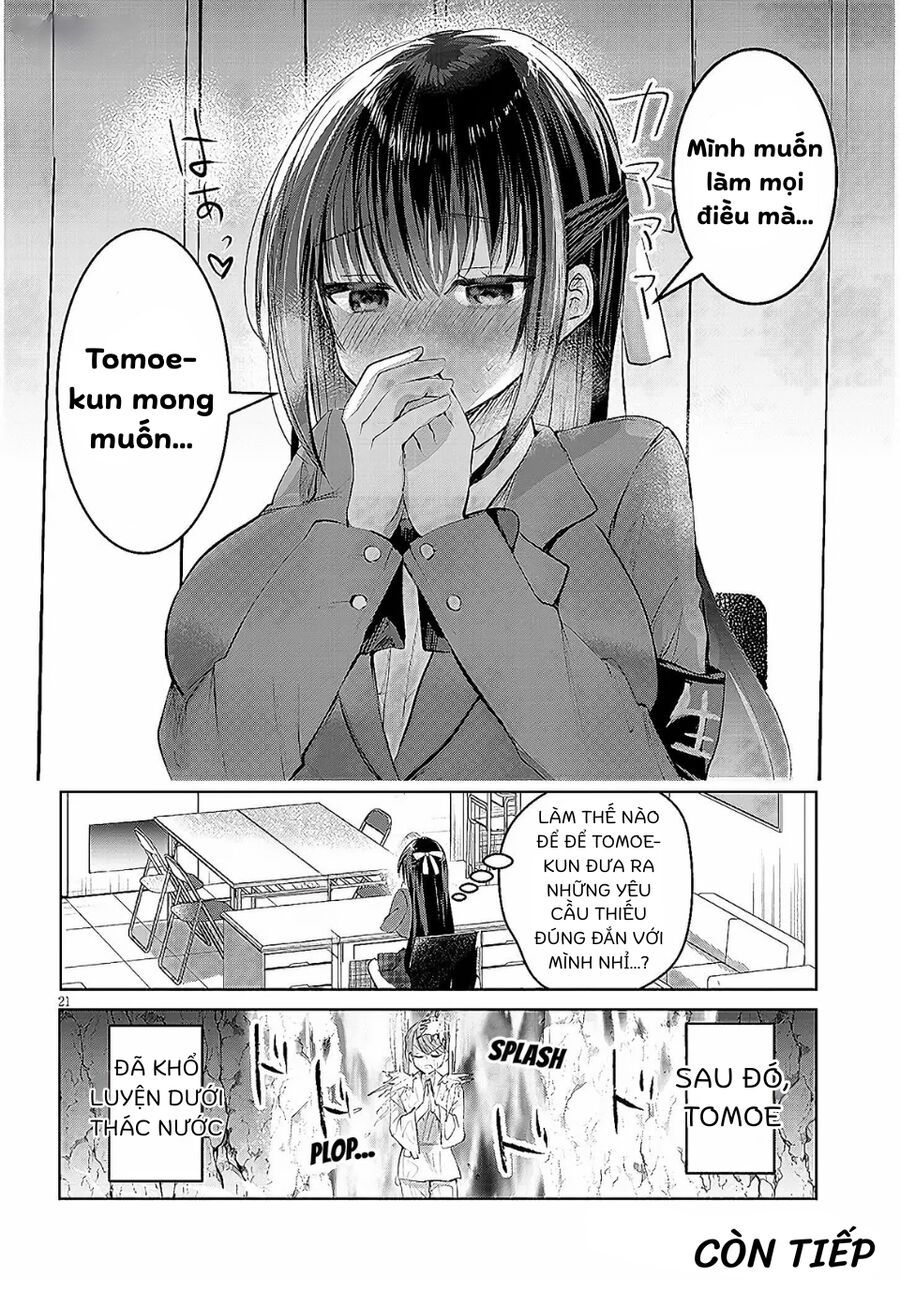 Kotowarenai Kaichou Wa Tomoe-Kun Ni Dake Shite Agetai Chapter 1 - Trang 21