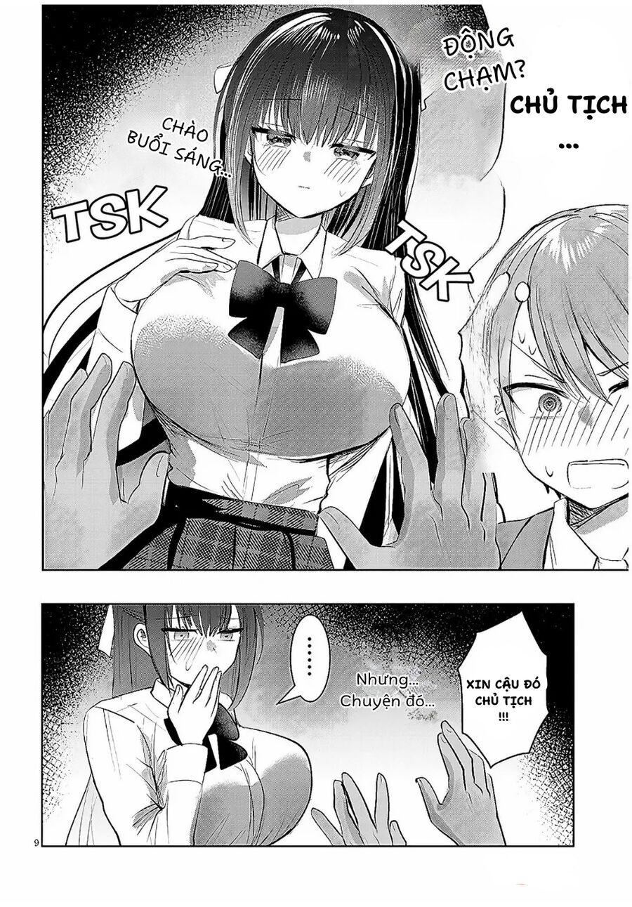 Kotowarenai Kaichou Wa Tomoe-Kun Ni Dake Shite Agetai Chapter 1 - Trang 9