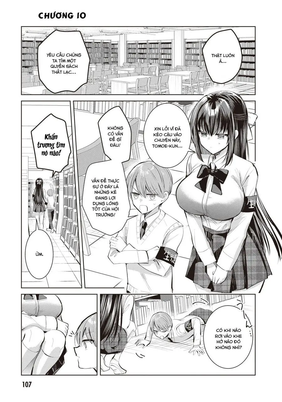 Kotowarenai Kaichou Wa Tomoe-Kun Ni Dake Shite Agetai Chapter 10 - Trang 2