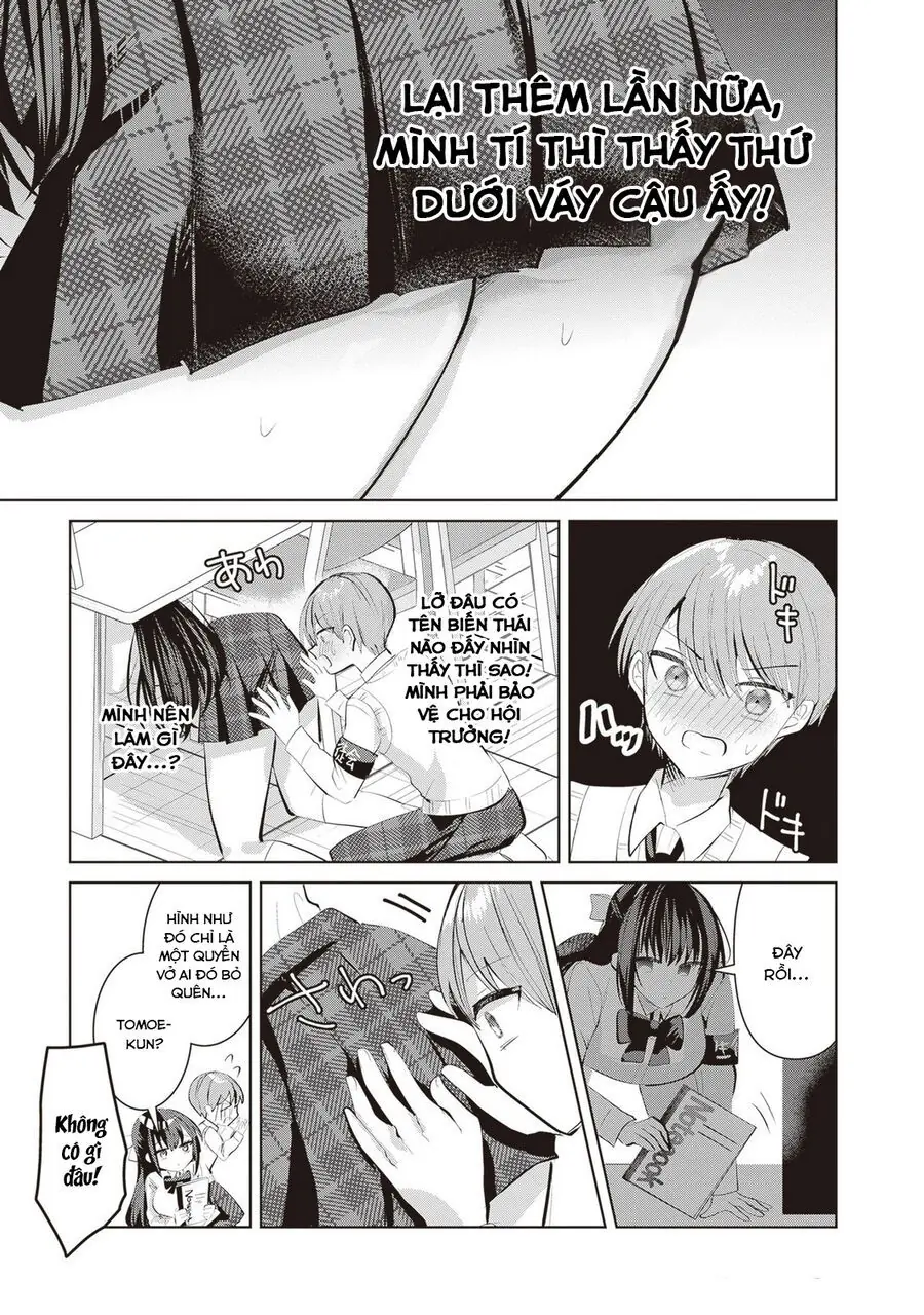 Kotowarenai Kaichou Wa Tomoe-Kun Ni Dake Shite Agetai Chapter 10 - Trang 4