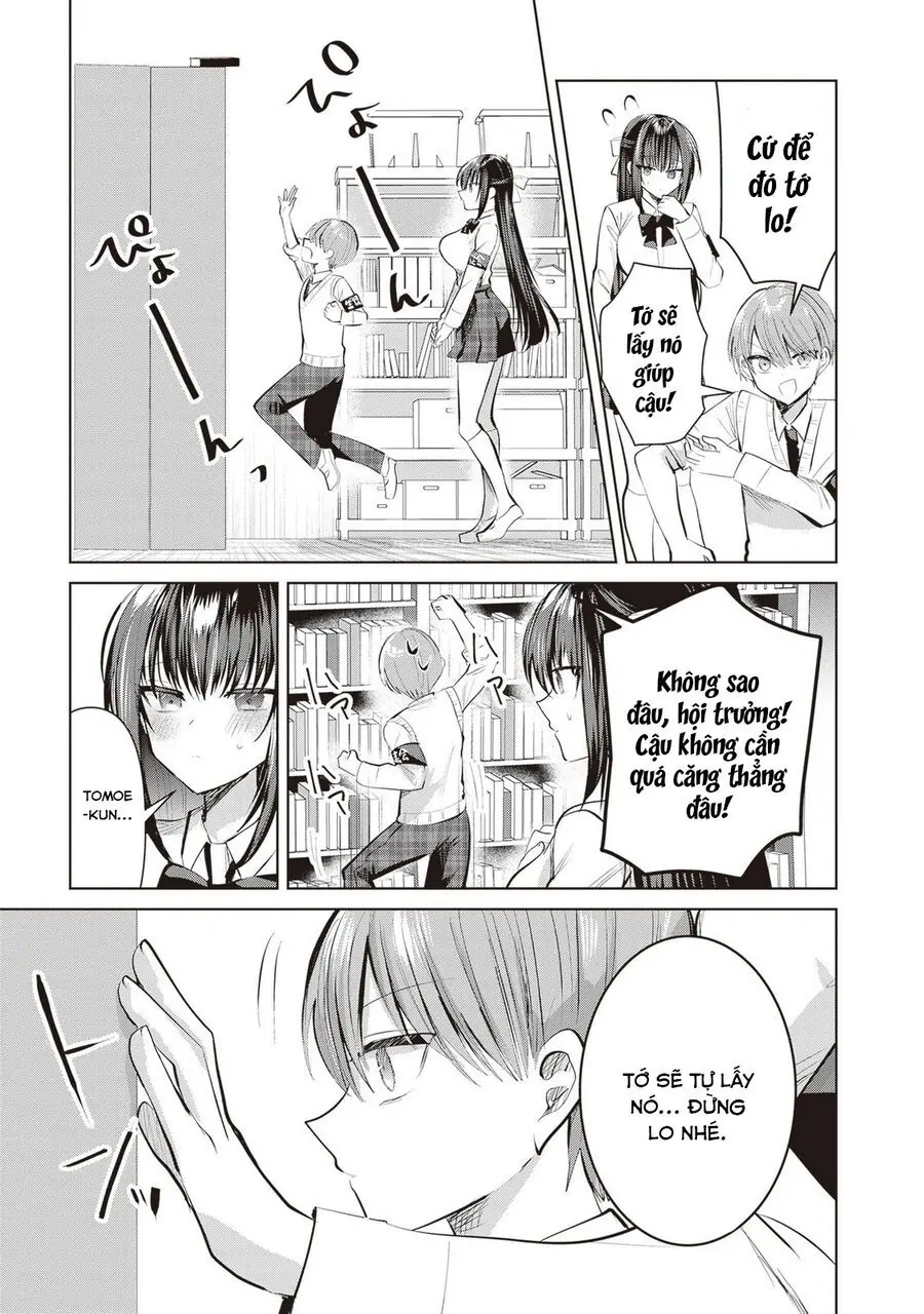 Kotowarenai Kaichou Wa Tomoe-Kun Ni Dake Shite Agetai Chapter 10 - Trang 6
