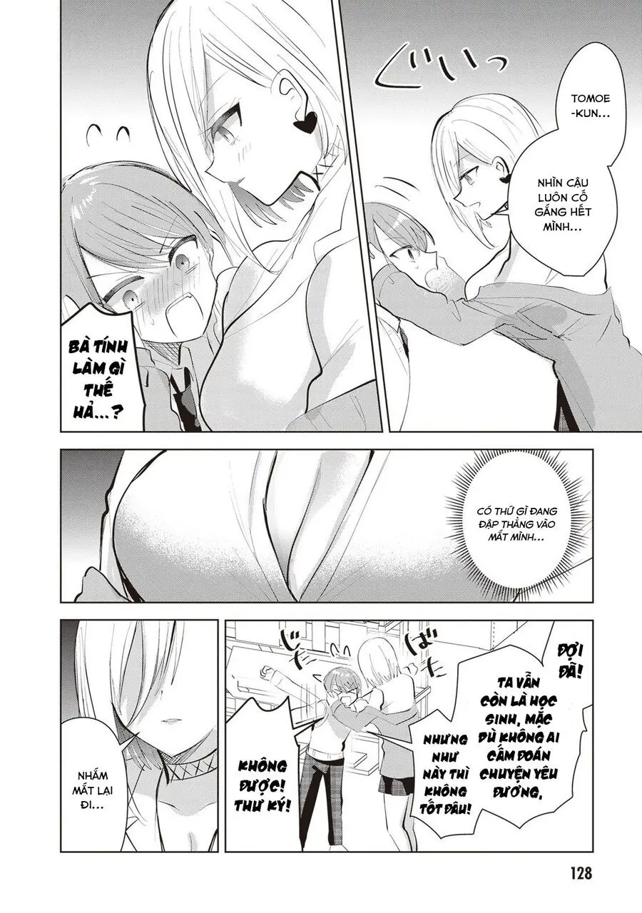 Kotowarenai Kaichou Wa Tomoe-Kun Ni Dake Shite Agetai Chapter 11 - Trang 13