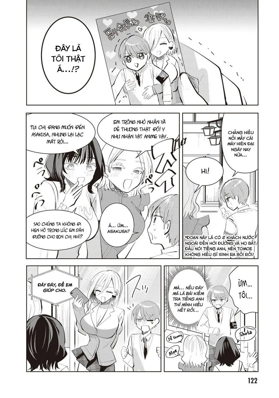 Kotowarenai Kaichou Wa Tomoe-Kun Ni Dake Shite Agetai Chapter 11 - Trang 7