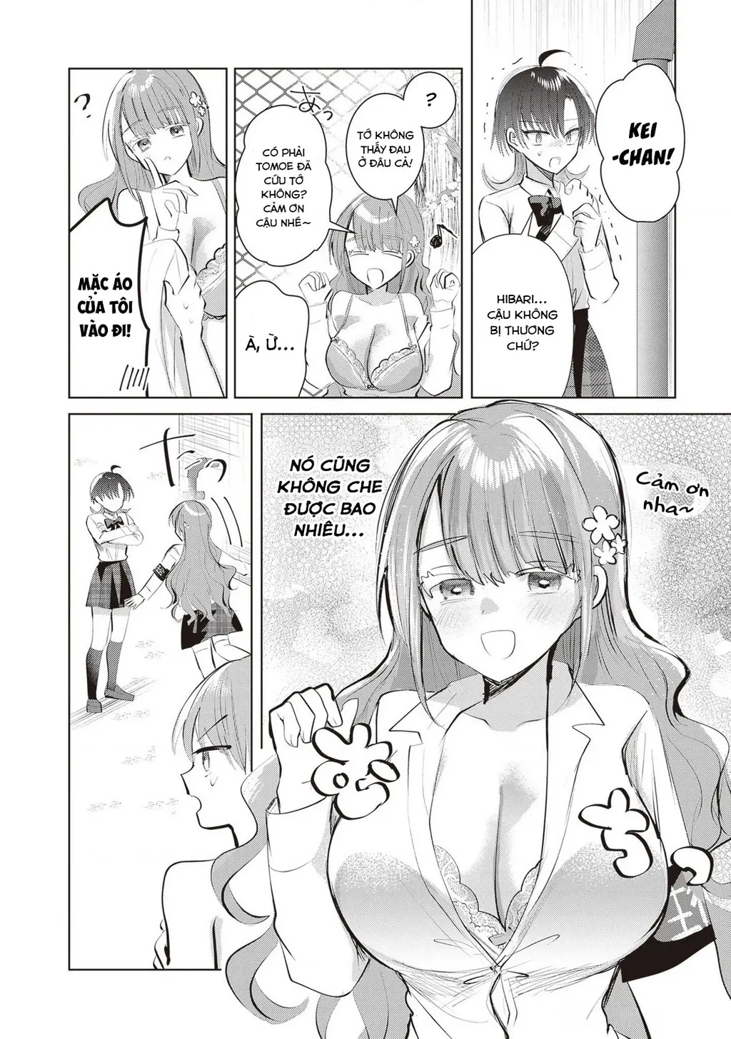 Kotowarenai Kaichou Wa Tomoe-Kun Ni Dake Shite Agetai Chapter 12 - Trang 10