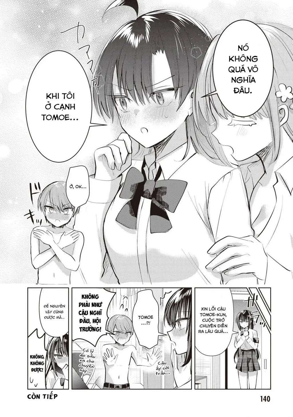 Kotowarenai Kaichou Wa Tomoe-Kun Ni Dake Shite Agetai Chapter 12 - Trang 12