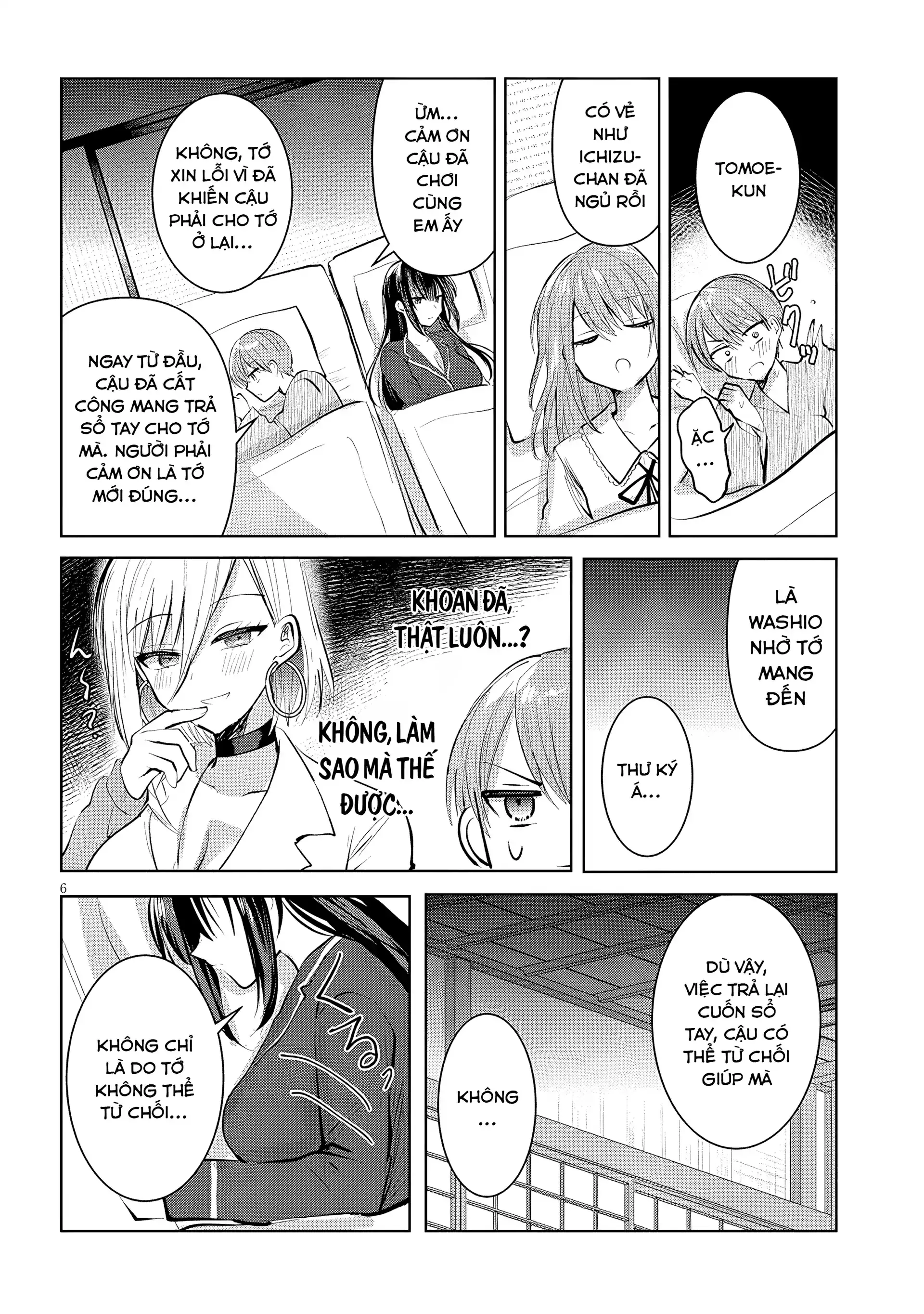 Kotowarenai Kaichou Wa Tomoe-Kun Ni Dake Shite Agetai Chapter 15 - Trang 8