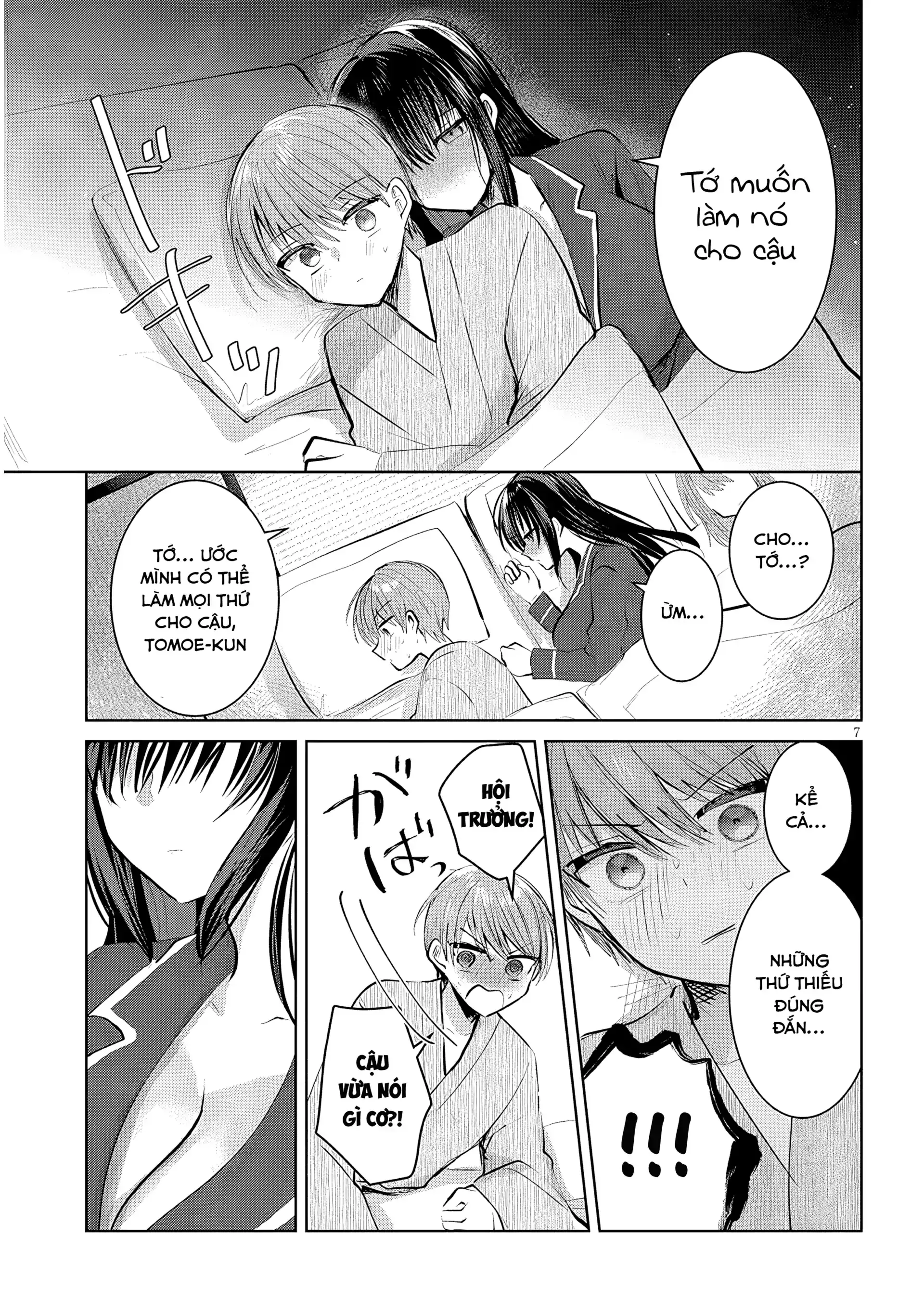 Kotowarenai Kaichou Wa Tomoe-Kun Ni Dake Shite Agetai Chapter 15 - Trang 9