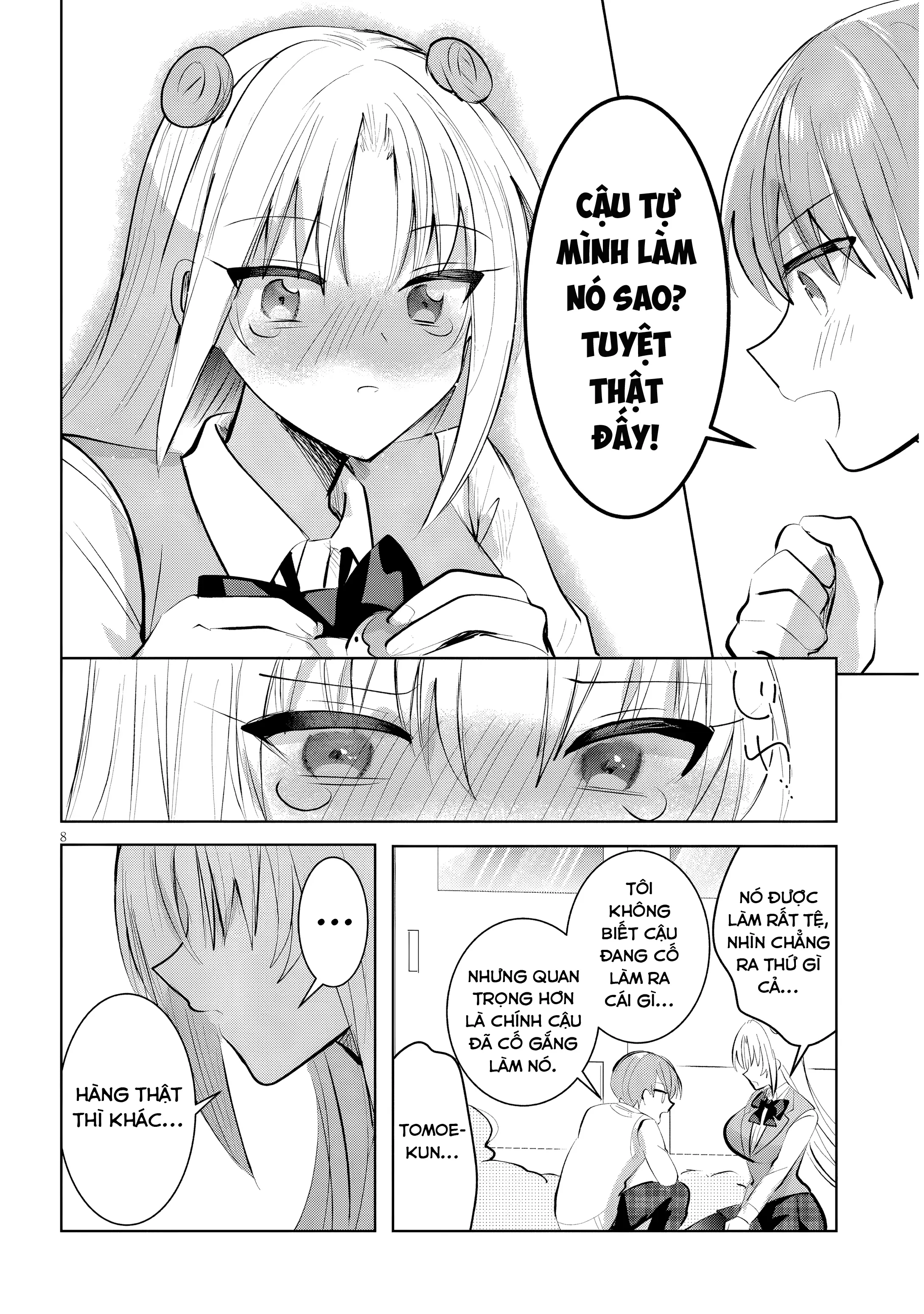 Kotowarenai Kaichou Wa Tomoe-Kun Ni Dake Shite Agetai Chapter 16 - Trang 10