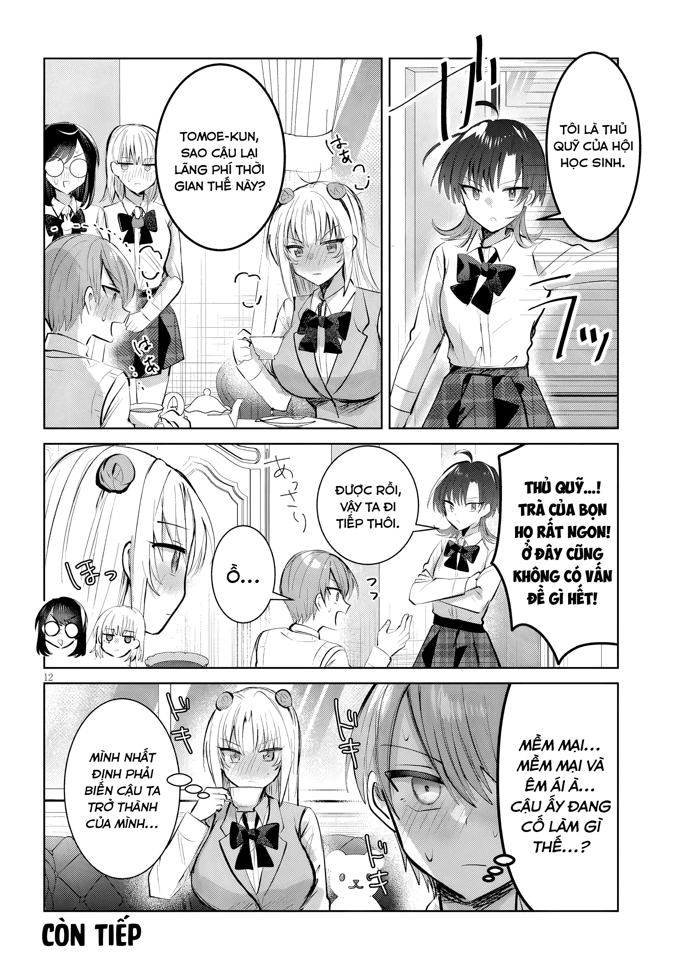 Kotowarenai Kaichou Wa Tomoe-Kun Ni Dake Shite Agetai Chapter 16 - Trang 14