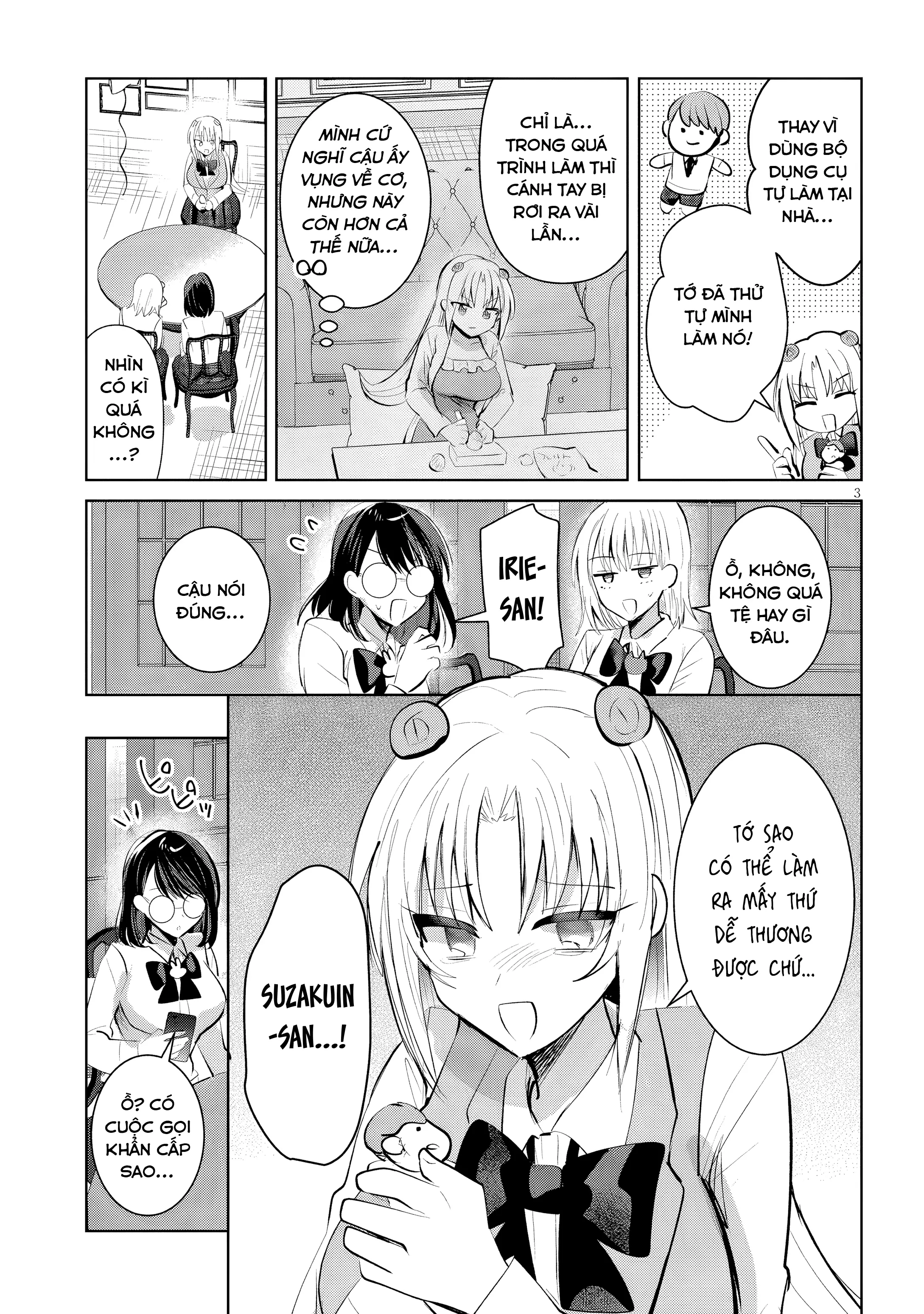 Kotowarenai Kaichou Wa Tomoe-Kun Ni Dake Shite Agetai Chapter 16 - Trang 5