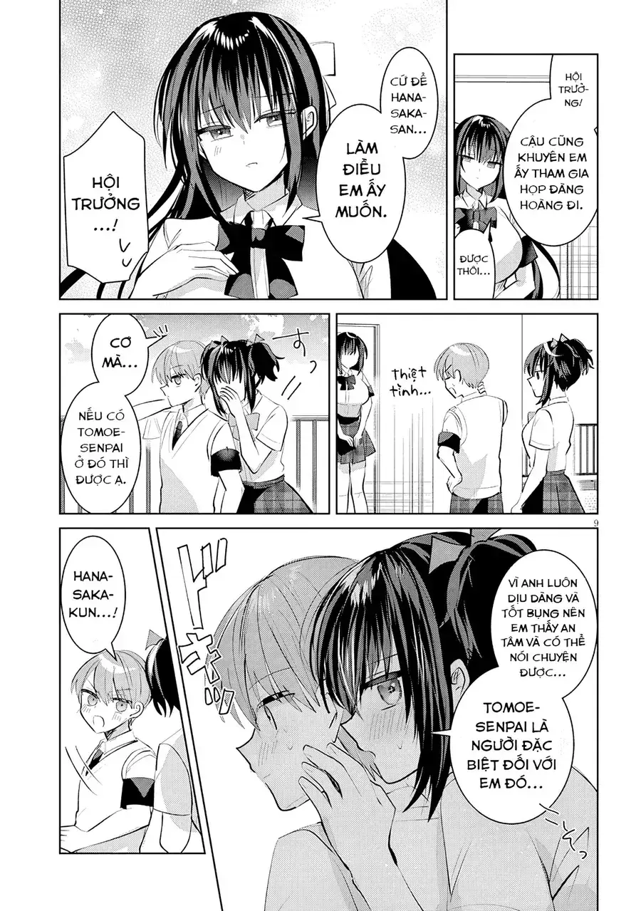 Kotowarenai Kaichou Wa Tomoe-Kun Ni Dake Shite Agetai Chapter 17 - Trang 11