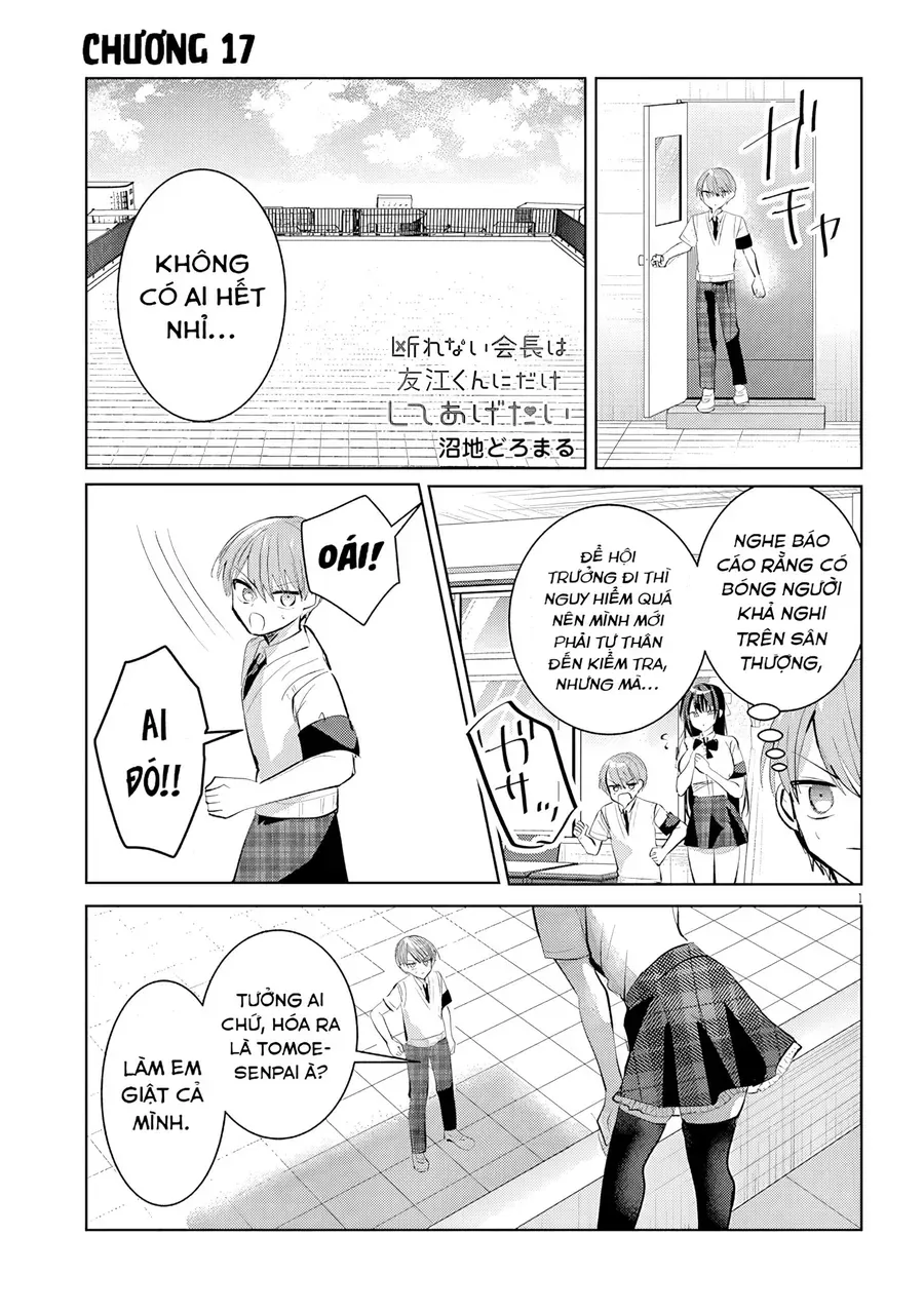 Kotowarenai Kaichou Wa Tomoe-Kun Ni Dake Shite Agetai Chapter 17 - Trang 3