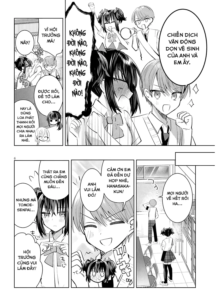 Kotowarenai Kaichou Wa Tomoe-Kun Ni Dake Shite Agetai Chapter 18 - Trang 8
