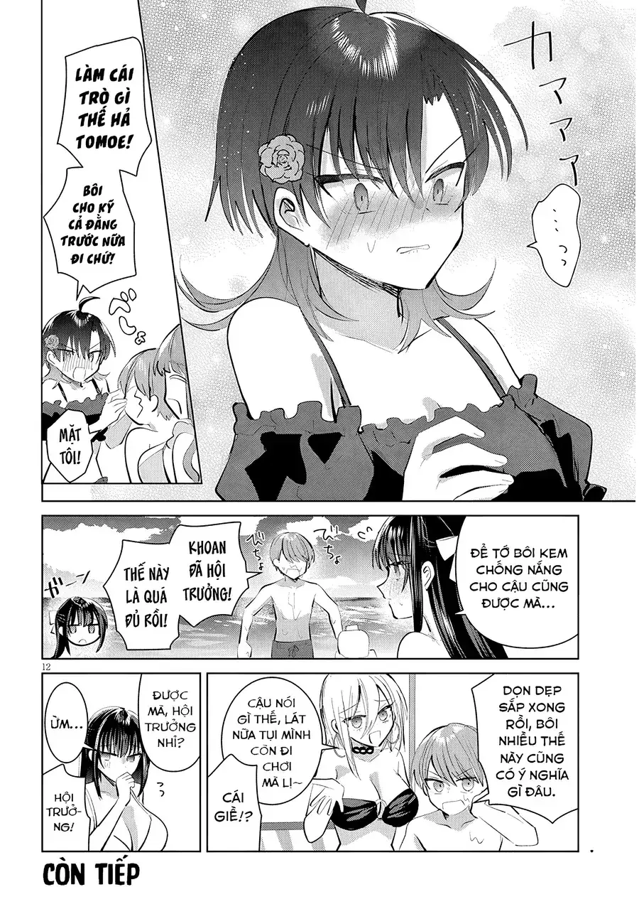 Kotowarenai Kaichou Wa Tomoe-Kun Ni Dake Shite Agetai Chapter 19 - Trang 14