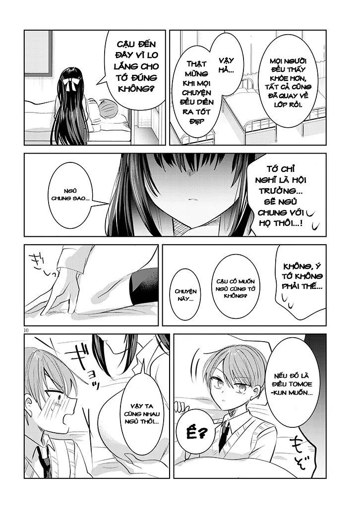 Kotowarenai Kaichou Wa Tomoe-Kun Ni Dake Shite Agetai Chapter 2 - Trang 10