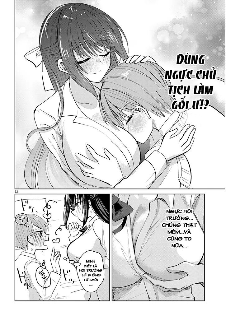 Kotowarenai Kaichou Wa Tomoe-Kun Ni Dake Shite Agetai Chapter 2 - Trang 12