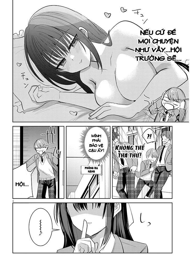 Kotowarenai Kaichou Wa Tomoe-Kun Ni Dake Shite Agetai Chapter 2 - Trang 4