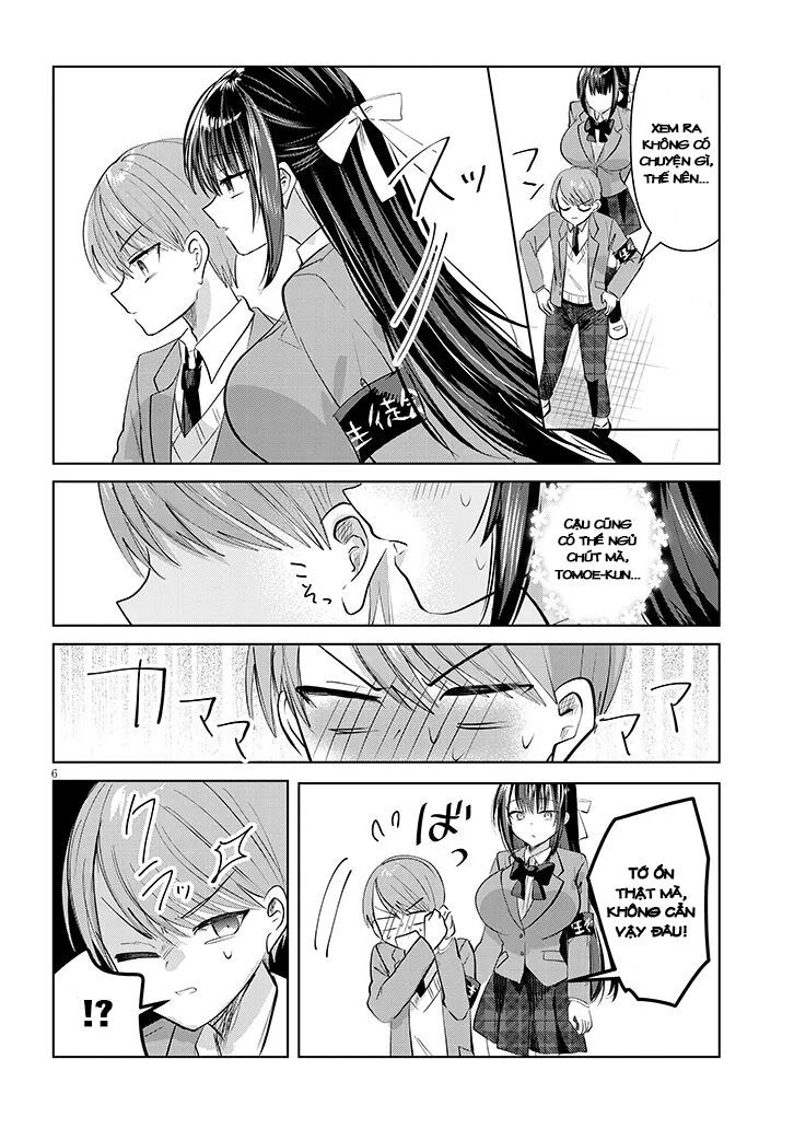 Kotowarenai Kaichou Wa Tomoe-Kun Ni Dake Shite Agetai Chapter 2 - Trang 6