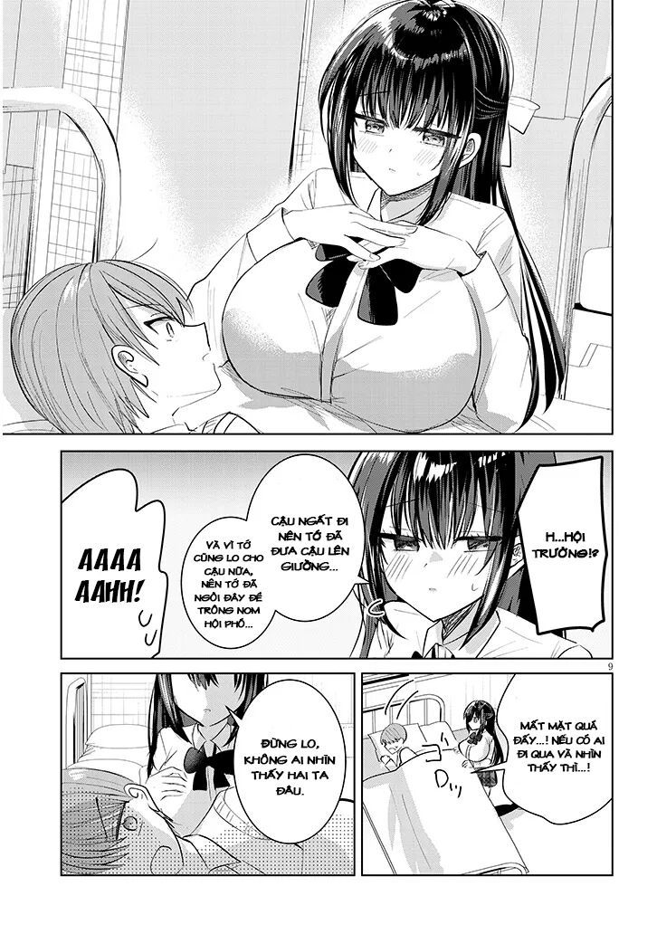 Kotowarenai Kaichou Wa Tomoe-Kun Ni Dake Shite Agetai Chapter 2 - Trang 9