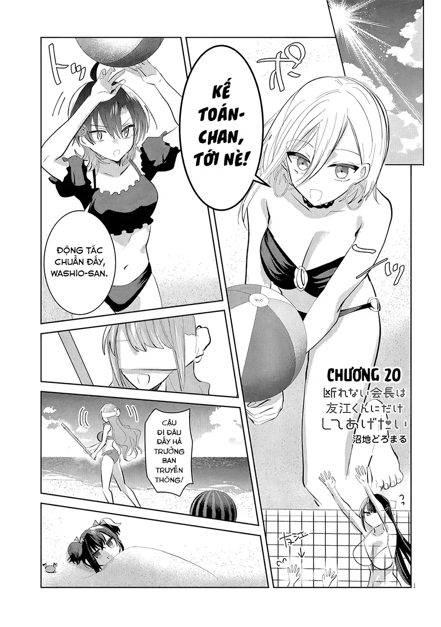 Kotowarenai Kaichou Wa Tomoe-Kun Ni Dake Shite Agetai Chapter 20 - Trang 3