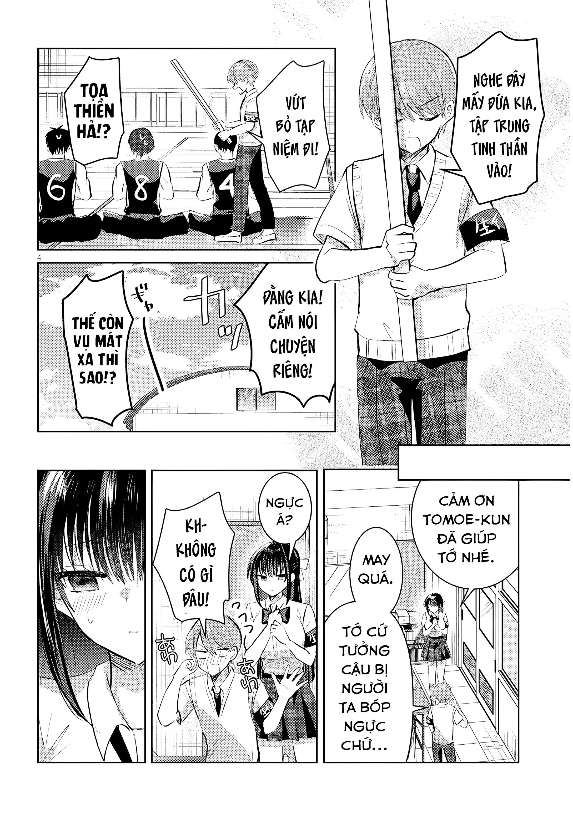Kotowarenai Kaichou Wa Tomoe-Kun Ni Dake Shite Agetai Chapter 21 - Trang 6