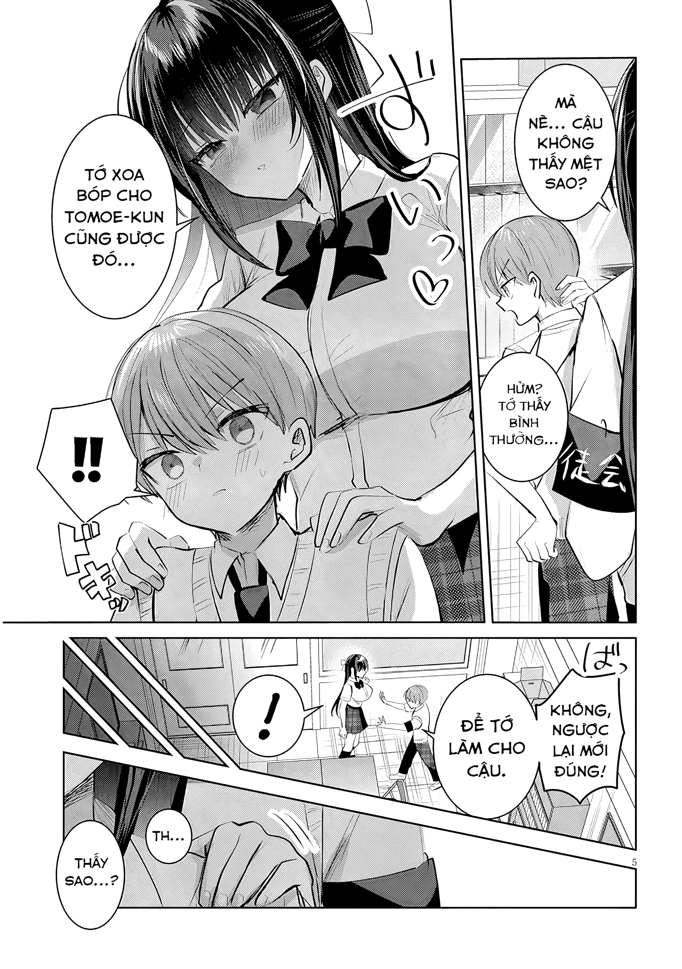 Kotowarenai Kaichou Wa Tomoe-Kun Ni Dake Shite Agetai Chapter 21 - Trang 7