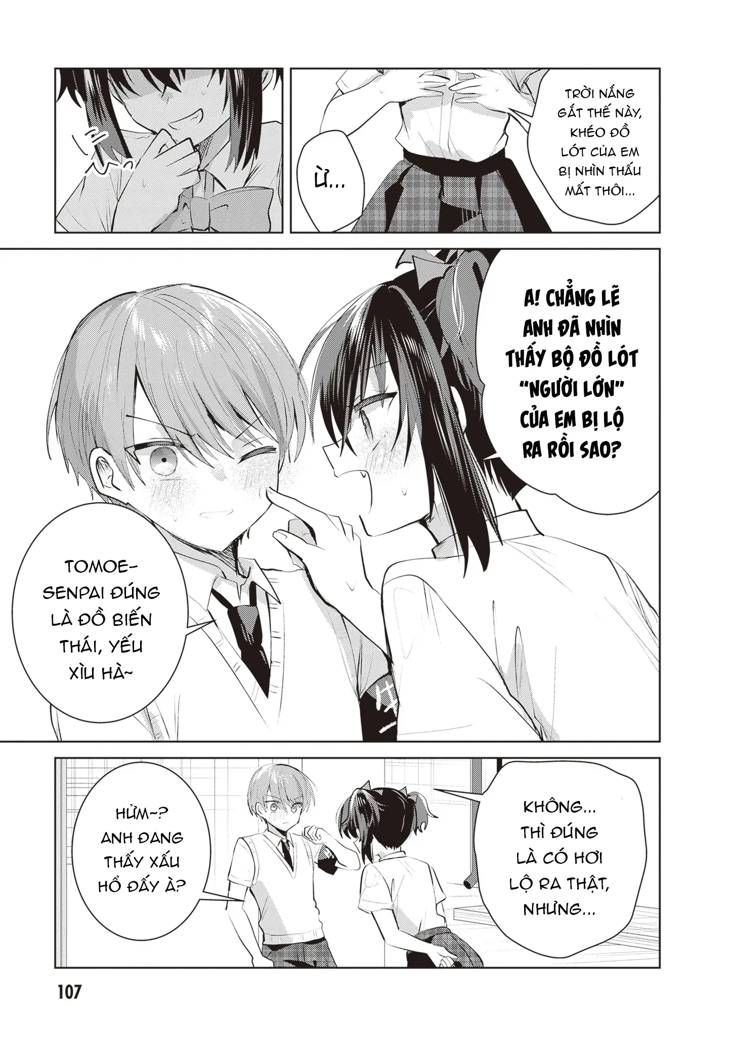 Kotowarenai Kaichou Wa Tomoe-Kun Ni Dake Shite Agetai Chapter 24 - Trang 11