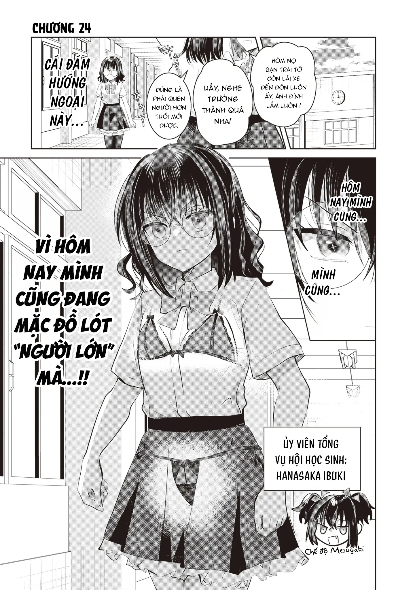 Kotowarenai Kaichou Wa Tomoe-Kun Ni Dake Shite Agetai Chapter 24 - Trang 3