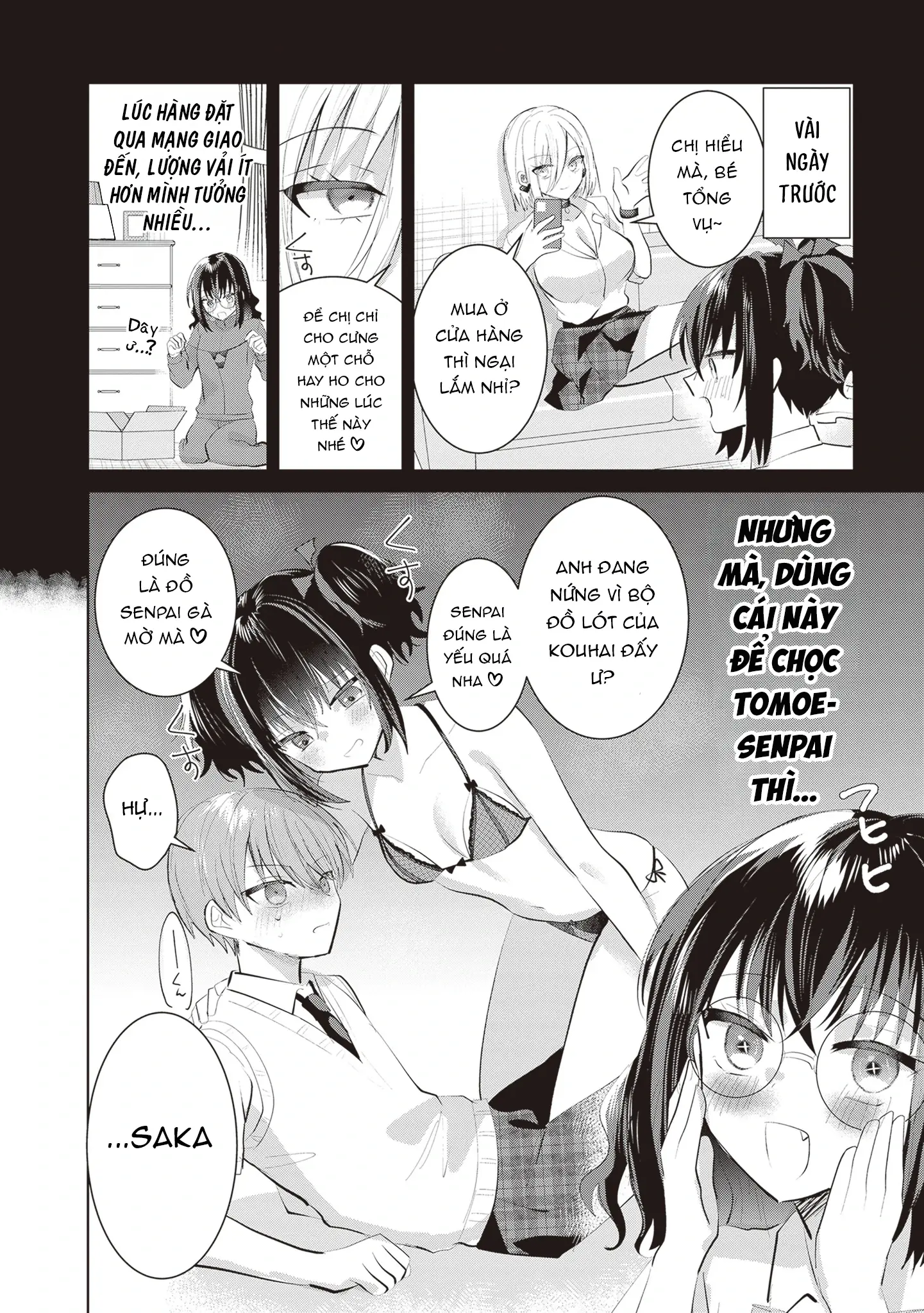 Kotowarenai Kaichou Wa Tomoe-Kun Ni Dake Shite Agetai Chapter 24 - Trang 4
