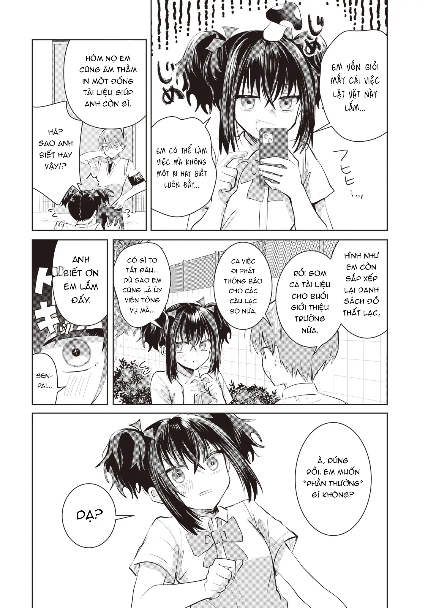 Kotowarenai Kaichou Wa Tomoe-Kun Ni Dake Shite Agetai Chapter 24 - Trang 7