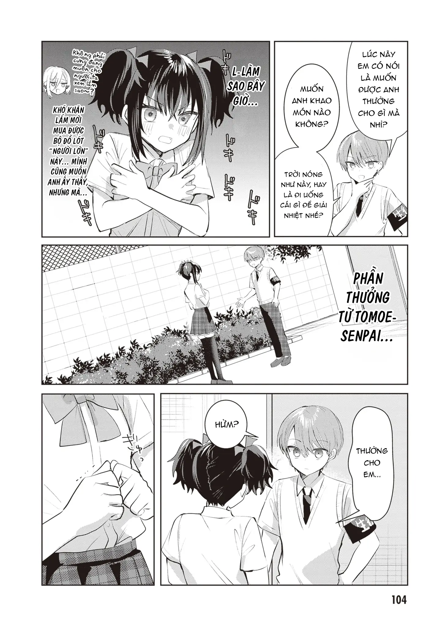 Kotowarenai Kaichou Wa Tomoe-Kun Ni Dake Shite Agetai Chapter 24 - Trang 8