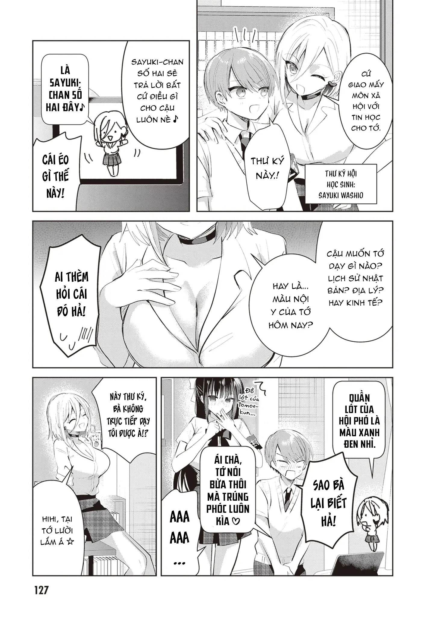 Kotowarenai Kaichou Wa Tomoe-Kun Ni Dake Shite Agetai Chapter 26 - Trang 7
